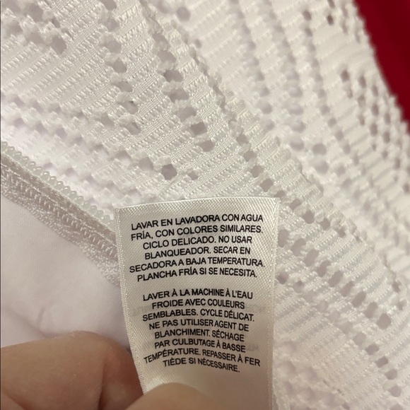 Alfred Dunner White Textured Bomber Jacket - Picture 6 of 7